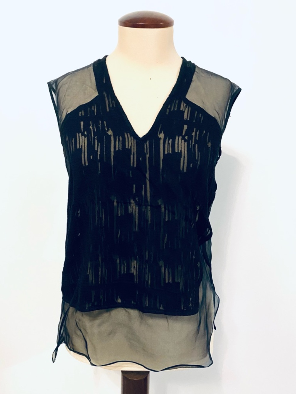 <SOLD after live show> Helmut Lang Silk Top